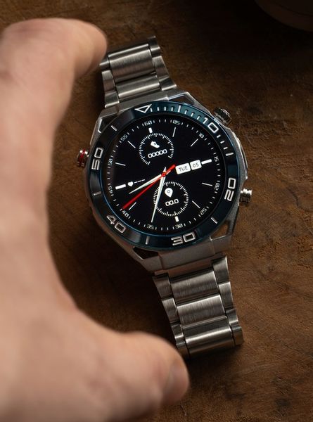 SMARTWATCH ZEGAREK MĘSKI Z EKG POMIAR CUKRU PULS CIŚNIENIE ROZMOWY MENU PL zdjęcie 16