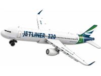 KONSTRUKCYJNY MODEL  KLOCKI PASAŻERSKI SAMOLOT