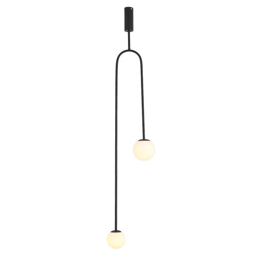 Lampa wisząca LOOP czarna 123 cm na Arena.pl