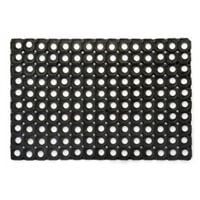 WYCIERACZKA DOBERAN 60X40 CM AŻUROWA GUMOWA CZARNA