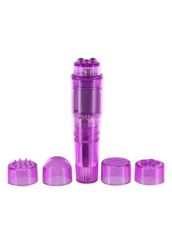 mini stymulator łechtaczki masażer z nakładkami na Arena.pl