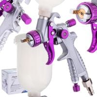 pistolet lakierniczy mini auarita h-891 dysza 0,8mm hvlp do zaprawek 250ml