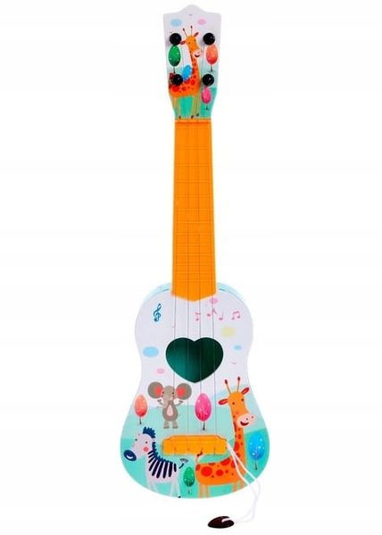 GITARA DLA DZIECI DUŻA 43CM UKULELE GRA INSTRUMENT zdjęcie 15
