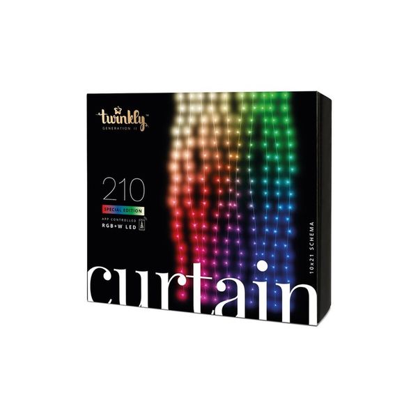 Inteligentna Kurtyna LED Twinkly 210 RGB W 2,1m zdjęcie 1