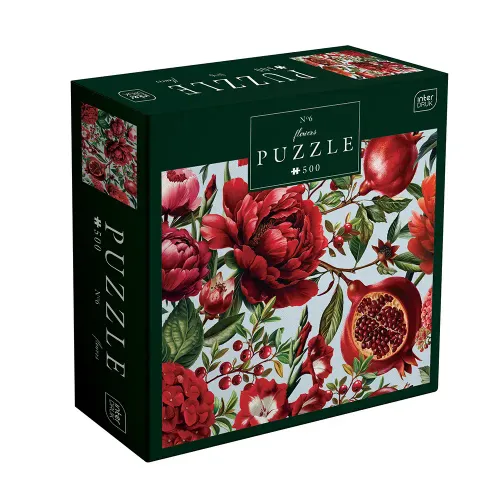 Puzzle 500 elementów. Kwiaty 6 na Arena.pl