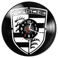 Zegar ścienny z płyty winylowej Porsche 1428.14