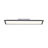 Sypialniana lampa sufitowa Flat LED 14W 3000K prostokąt czarny
