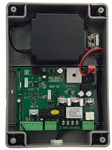 Zestaw napęd do bramy dwuskrzydłowej DE200 2x2m 300kg WiFI Lampa 4xPilot na Arena.pl