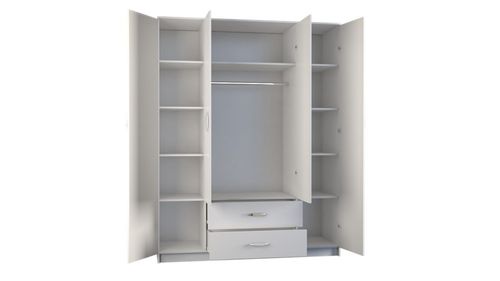 Szafa Romana 160X205 BIAŁY na Arena.pl