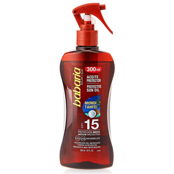 Babaria Sun Protective Olejek Do Opalania W Sprayu SPF15 zdjęcie 1