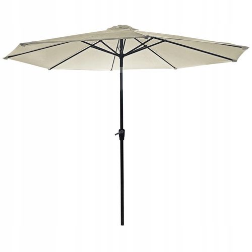 PARASOL OGRODOWY DUŻY SOLIDNY SKŁADANY 3 M Z KORBKĄ REGULACJA XL ECRU na Arena.pl