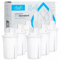 Filtr do wody Dafi Classic do dzbanek filtrujący Dafi Crystal szklany 6 szt