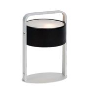 Lampa stołowa Sanneli Design GRENADA SANNELI bezbarwny, czarny, szary 40 W