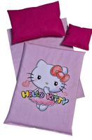 Hello Kitty komplet poscieli dla lalki do wózka łóżeczka kołyski 4 elementy