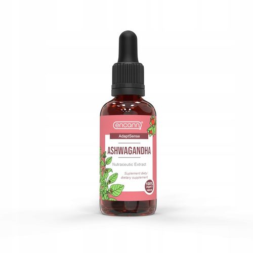 Encann Ashwagandha (Witania Ospała) silny polski ekstrakt w kroplach 50ml na Arena.pl