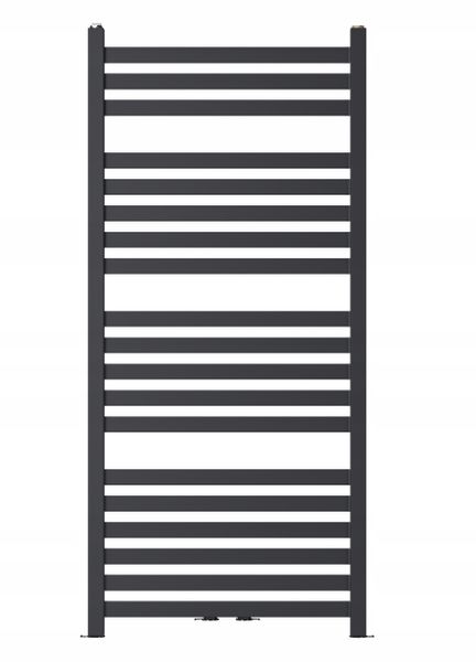 Grzejnik łazienkowy ROYAL-MIDDLE 1550x530 CZARNY zdjęcie 1