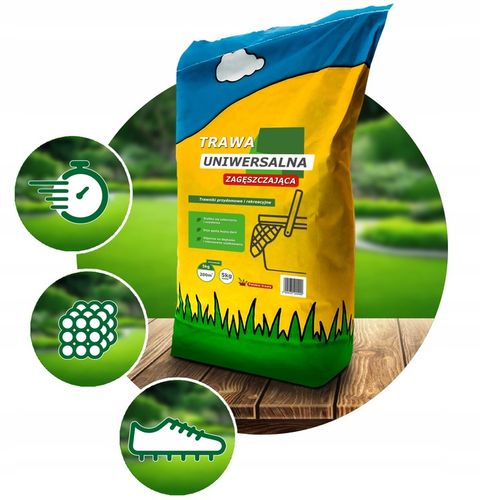 Trawa Nasiona Samozagęszczająca UNIWERSALNA odporna na deptanie 5kg 2024r. na Arena.pl