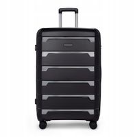 Walizka podróżna KADVA Cayes 113l 77x51x31 cm DUŻA NA KÓŁKACH TWARDA BAGAŻ