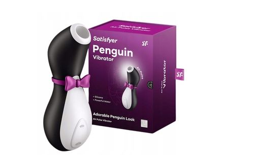 Satisfyer PINGWINEK Masażer Stymulator Łechtaczki Wibrator Powietrzny na Arena.pl