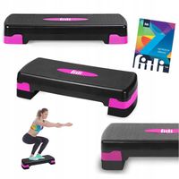 STEP do ĆWICZEŃ FITNESS AEROBIKU 2 STOPNIE Trener Równowagi STOPIEŃ