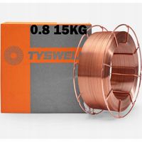 DRUT SPAWALNICZY T20 0,8mm 15kg MIG/MAG DO MIGOMATU TYSWELD SG2