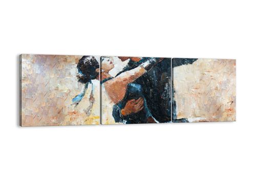Obraz Na Płótnie - Tancerze Tango - 90X30 Cm - Ca90X30-3773 na Arena.pl