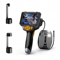 Endoskop Kamera Inspekcyjna Full HD USBC 8mm 5m Ekran 4,3" WODOODPORNA