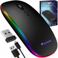 Mysz Myszka Bezprzewodowa Gamingowa Wirless USB Mouse do Laptopa i PC Cicha