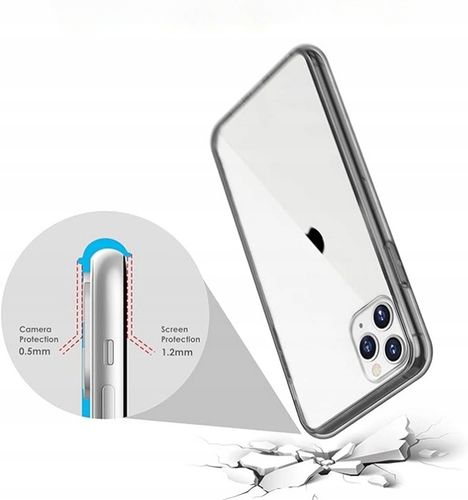 Etui Ochronne do iPhone 11 Pro Max 6.5 Cali Przezroczyste na Arena.pl