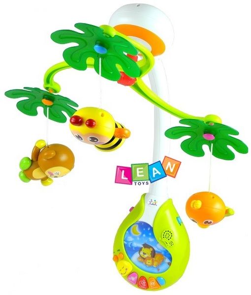 LEAN 1166 Karuzela do łóżeczka LAS TROPIKALNY Interaktywna zdjęcie 4