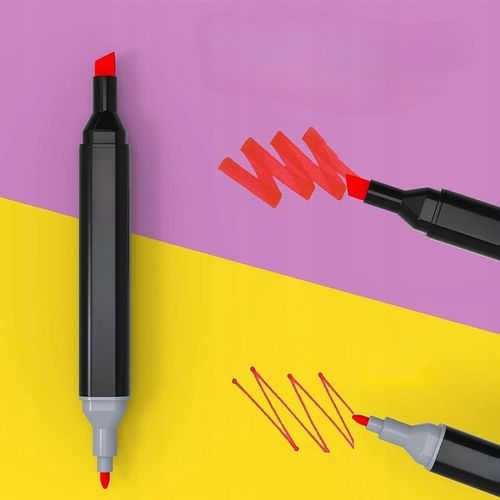 MARKERY ALKOHOLOWE DWUSTRONNE FLAMASTRY MAZAKI PISAKI 262 KOLORY DLA DZIECI na Arena.pl