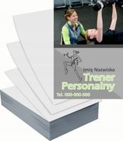 Ulotki A6 reklamowe firmowe 5000szt projekt w cenie TRENER PERSONALNY