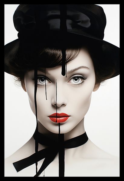 Plakat 30x45cm Atramentowa Aura zdjęcie 2