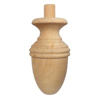 Noga, nóżka drewniana meblowa ∅ 90 x H 155 mm - WY00986