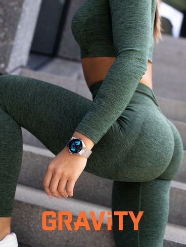 Smartwatch Gravity Srebrny GT25-7 na Arena.pl