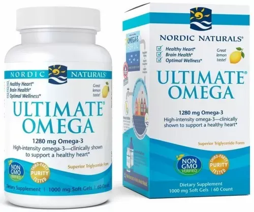 Ultimate Omega 1280mg Cytryna 60 Kapsułek zdjęcie 1