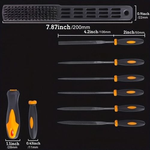 WYSOKIEJ JAKOŚCI METALOWY ZESTAW PLIKÓW Z 17-KAWAŁKÓW na Arena.pl