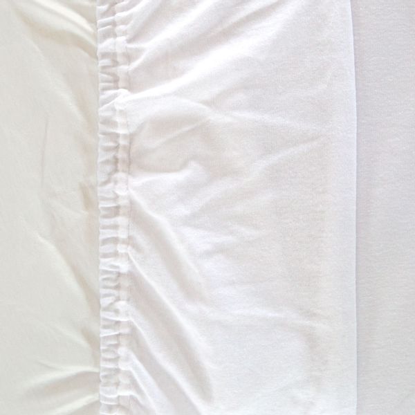 Ochraniacz 70x140 prześcieradło z gumką białe 2w1 zdjęcie 5