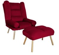 FOTEL TOKIO ROZKŁADANY Z PODNÓŻKIEM N. ZŁOTA MG31