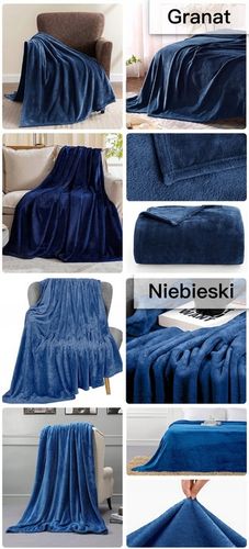 KOC KOCE NARZUTA NA ŁÓŻKO NA KANAPĘ MIKROFIBRA PLED MIĘKKI RÓŻNE na Arena.pl