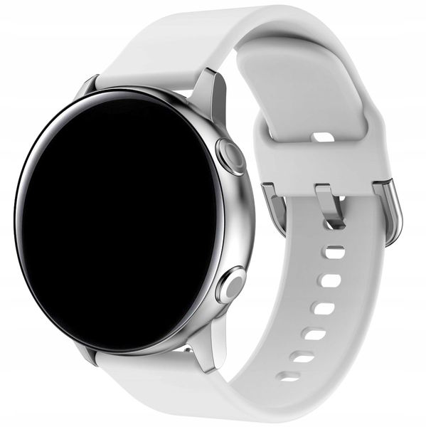 Spacecase Silicone Band 20Mm White zdjęcie 2