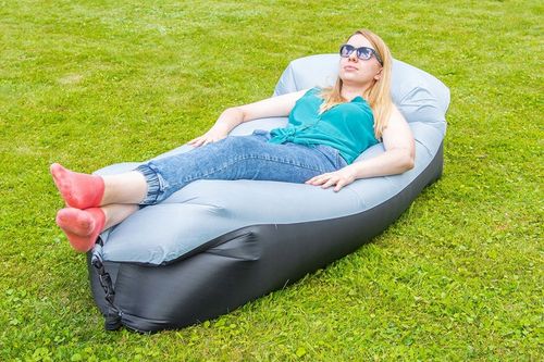 LAZY BAG Air Sofa DMUCHANA Leżak Materac Fotel Na Plażę Z ZAGŁÓWKIEM na Arena.pl