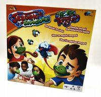 JĘZORKI SZYBCIORKI GRA ZRĘCZNOŚCIOWA RODZINNA OWADA STRĄĆ KAMELEONEM BĄDŹ