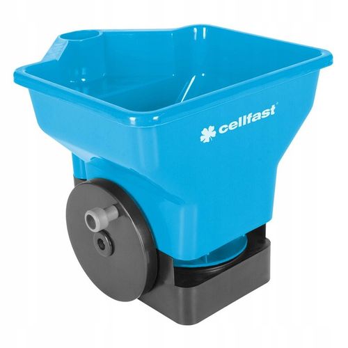 Siewnik Ręczny 3 l Do Trawy Nawozu Soli Ogrodowy Z Regulacją i Korbką na Arena.pl