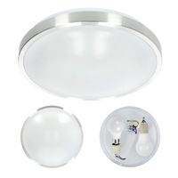 Oprawa oświetleniowa plafon LUXO chrom E27 okrągła