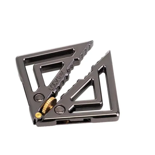 lockink zaciski regulowane z zawieszką dekoracyjną szare metal bez niklu na Arena.pl