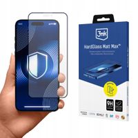 Szkło hartowane 3MK HardGlass Matt Max do Apple iPhone 16 Pro
