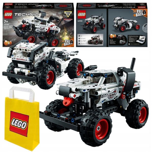 LEGO Technic Monster Dalmatian Silnik PullBack 2w1 42150 zdjęcie 2