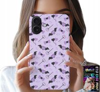 ETUI DO IPHONE 16 PLUS - MODNE WZORY WIDŁY SERCA KOKARDKI KOKARDA
