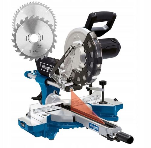 Scheppach HM254 - Piła ukośna z posuwem z dodatkową tarczą na Arena.pl